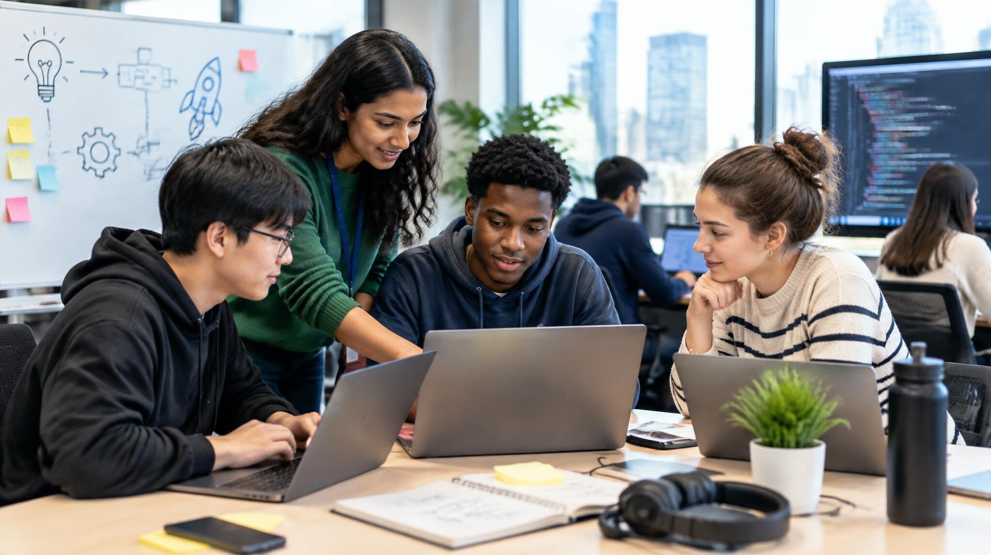 team collaboration in tech