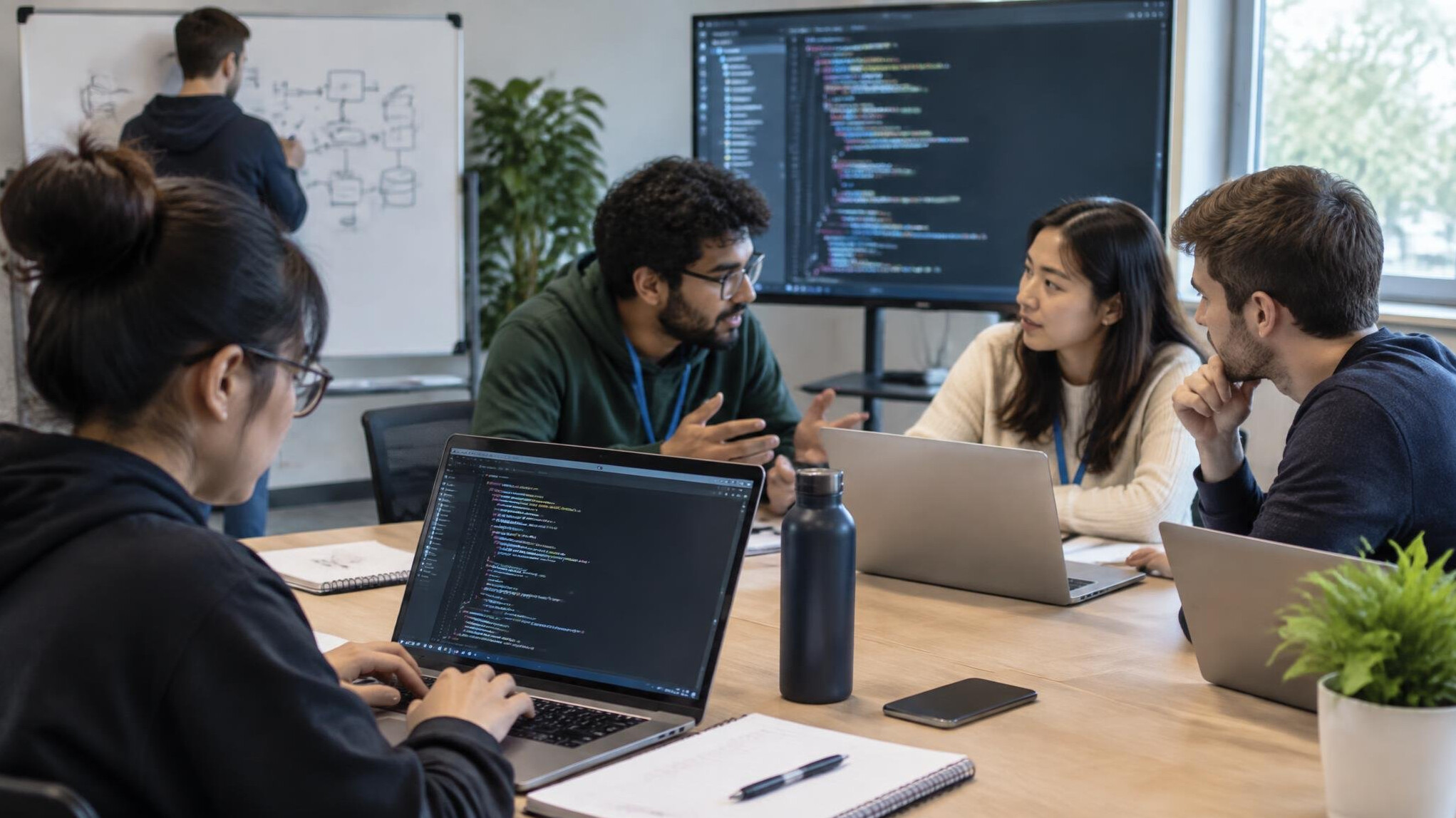 coding workshop participants