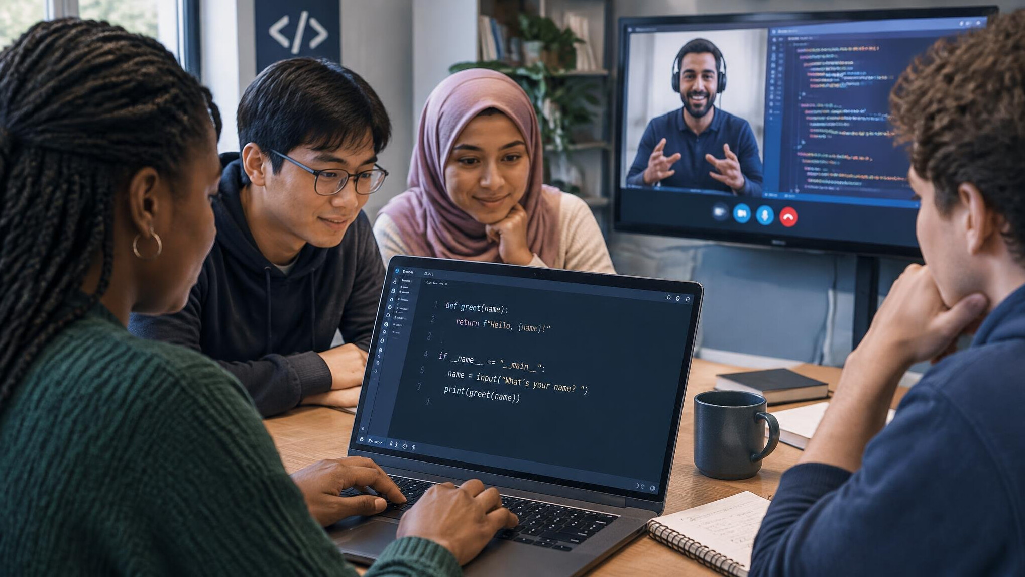 diverse group learning code